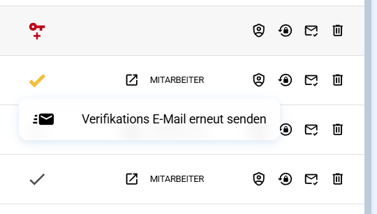 Beispiel einer früheren Darstellung des Accountstatus
